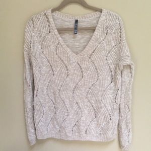 Beige Lightweight Sweater Size S by Absolutely